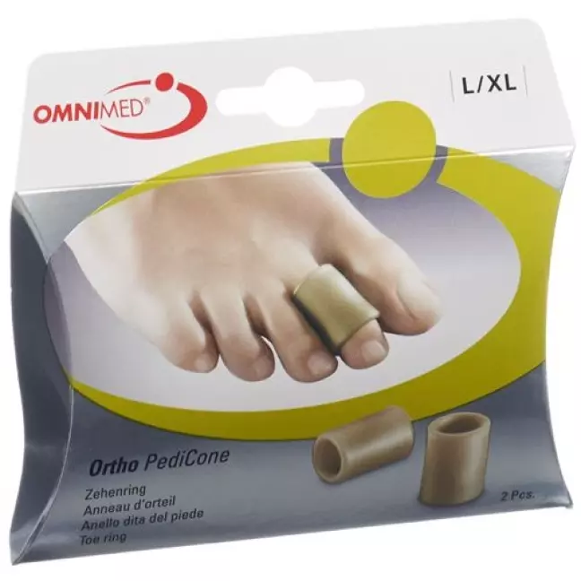Omnimed Ortho PediCone Zehenring размер L/XL 2 штуки Omnimed Ortho PediCone Zehenring размер L/XL 2 штуки