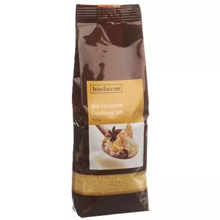 Biofarm Bio Couscous в пакетиках 500г Biofarm Bio Couscous в пакетиках 500г