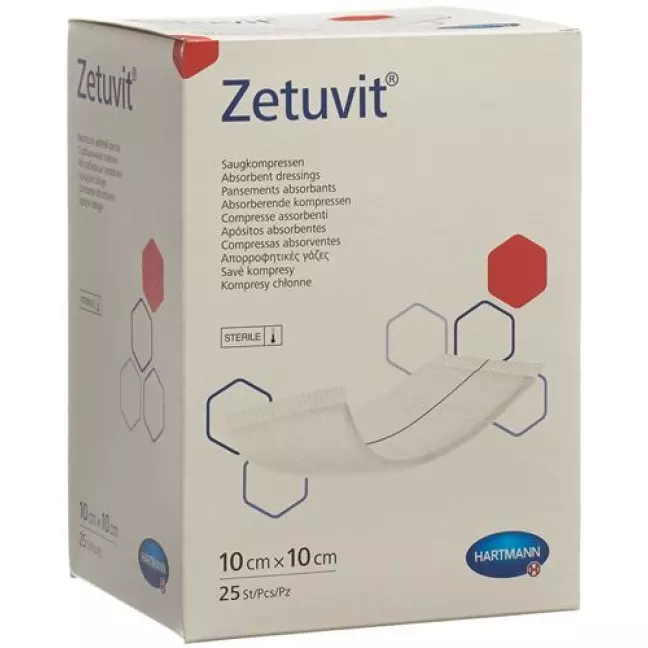 Zetuvit Absorptionsverband 10x10см