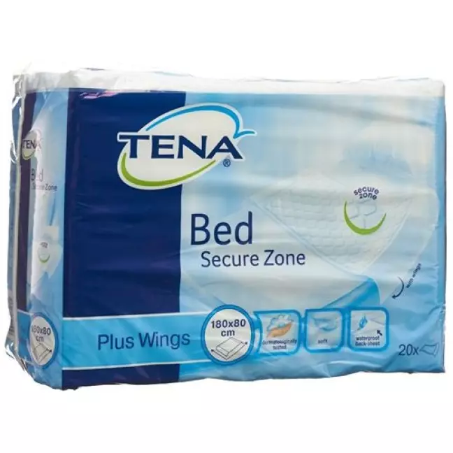 TENA BED PLUS WINGS 80X180CM TENA BED PLUS WINGS 80X180CM