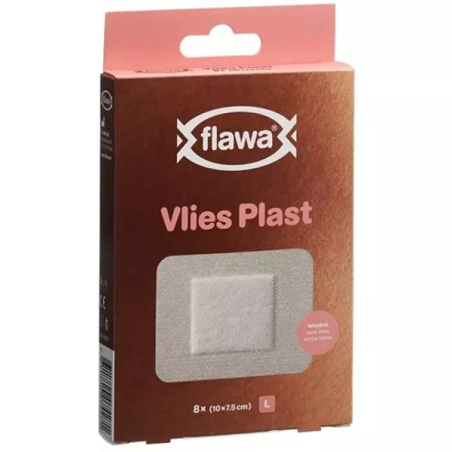 Flawa Vlies Plast Grosse L 10x7.5см 8 штук Flawa Vlies Plast Grosse L 10x7.5см 8 штук