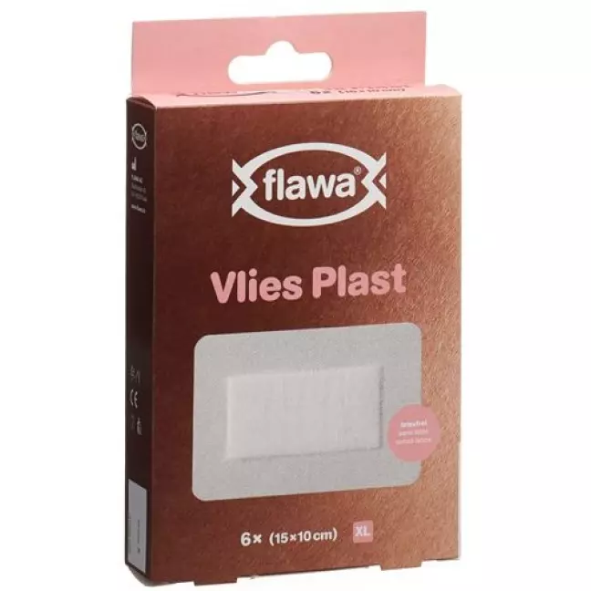Flawa Vlies Plast Grosse XL 10x15см 6 штук Flawa Vlies Plast Grosse XL 10x15см 6 штук