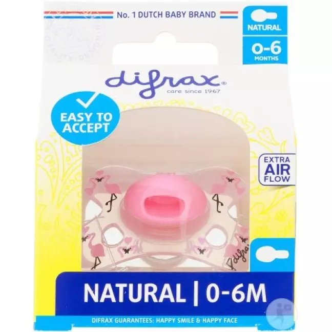 Difrax Nuggi Combi 0-6m Silikon Difrax Nuggi Combi 0-6m Silikon
