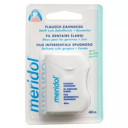 Meridol Zahnseide 40m gewachst mint Meridol Zahnseide 40m gewachst mint
