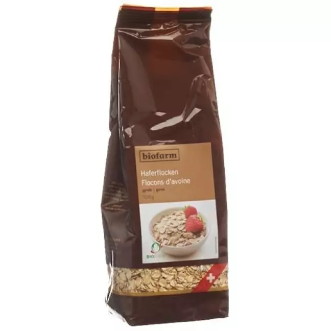 BIOFARM HAFERFLOCKEN GROB KNOS BIOFARM HAFERFLOCKEN GROB KNOS
