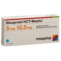 Bisoprolol HCT Mepha 5/12.5 mg 100 Lactabs