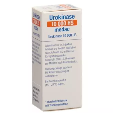 Urokinase Hs Medac 10000 E Urokinase Hs Medac 10000 E