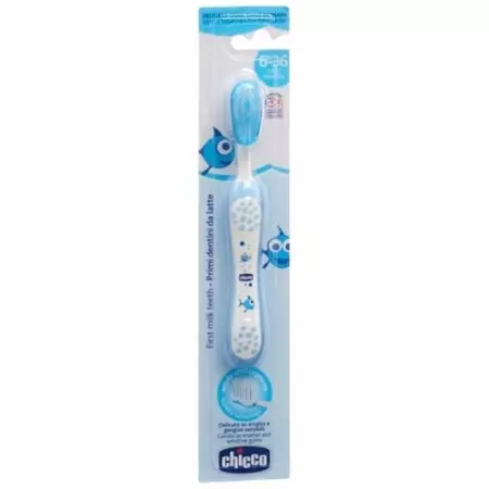 Chicco Zahnburste Light Blue 6m+ Chicco Zahnburste Light Blue 6m+
