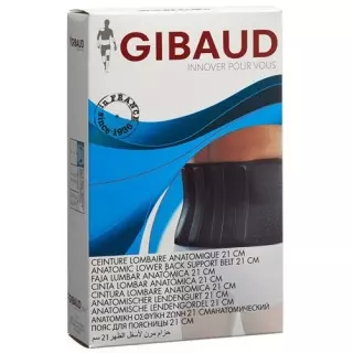 Gibaud Lendenstutzgurtel 21см S 78-89см Anat