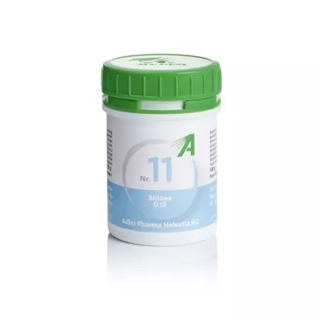 Adl Schussler Nr. 11 Silicea в таблетках, D 12 доза 100г Adl Schussler Nr. 11 Silicea в таблетках, D 12 доза 100г