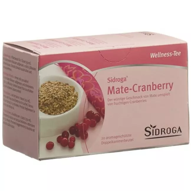 SIDROGA TEE MATE-CRANBERRY SIDROGA TEE MATE-CRANBERRY