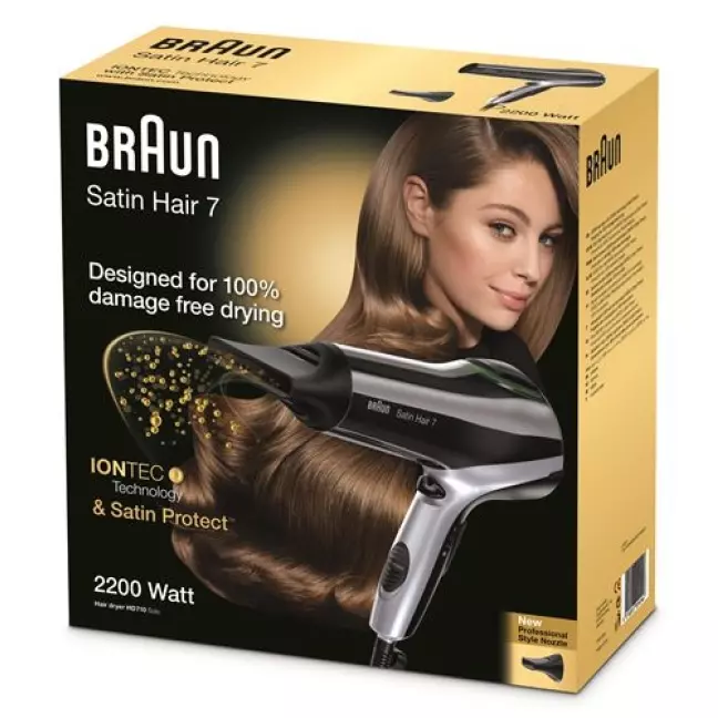 BRAUN SATIN HAIR HAARTROCKNER BRAUN SATIN HAIR HAARTROCKNER