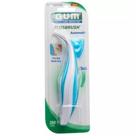 Gum Sunstar Zahnseide mit Spezialhalter Gum Sunstar Zahnseide mit Spezialhalter