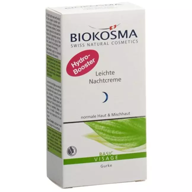 Biokosma Basic Visage Leichte ночной крем 50мл Biokosma Basic Visage Leichte ночной крем 50мл