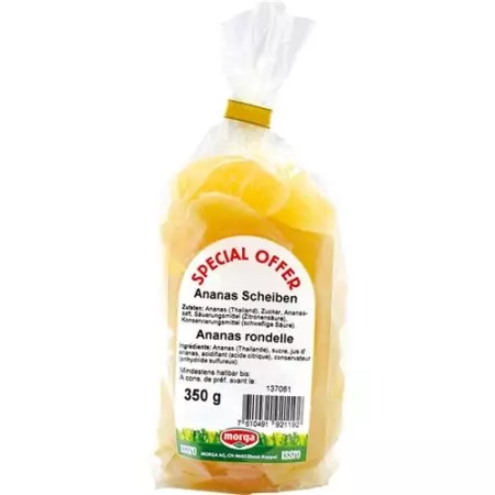 ISSRO ANANAS-SCHEIBEN AKTION