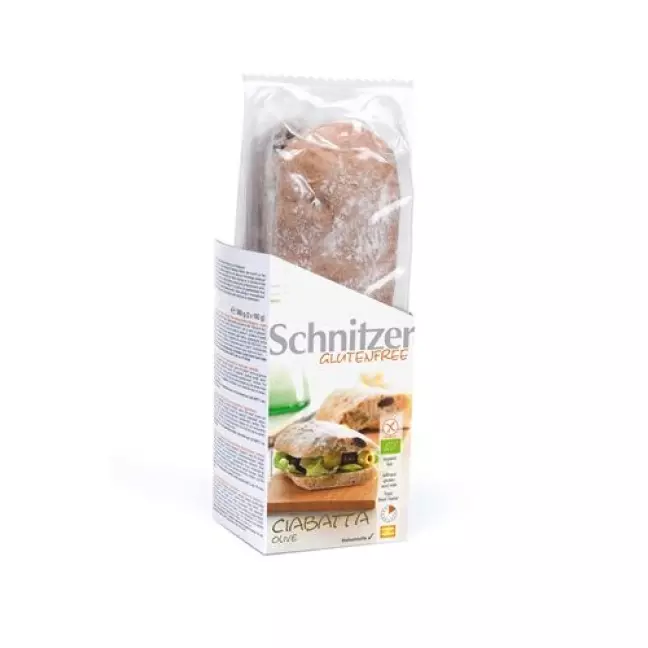 Schnitzer Ciabatta Olive Glutenfrei 360г Schnitzer Ciabatta Olive Glutenfrei 360г