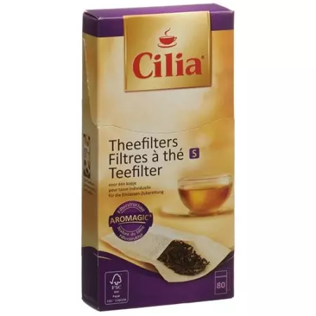 CILIA TEEFILTER S 80 STK CILIA TEEFILTER S 80 STK
