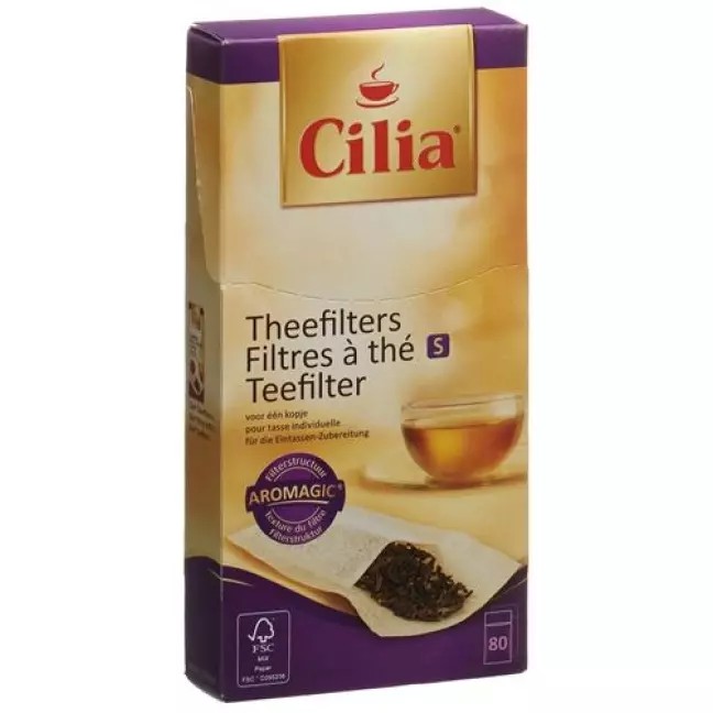 CILIA TEEFILTER S 80 STK CILIA TEEFILTER S 80 STK