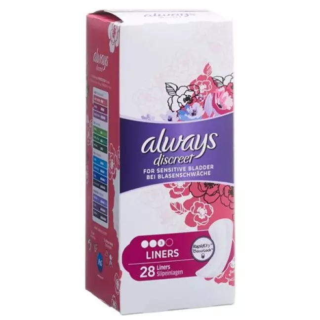 ALWAYS DISCREET INKONT LINER ALWAYS DISCREET INKONT LINER