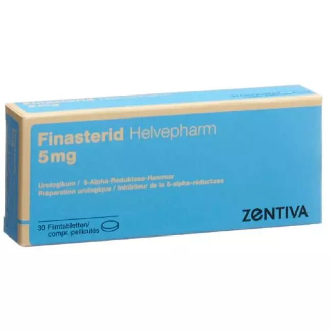 Finasterid Helvepharm 5 mg 30 filmtablets Finasterid Helvepharm 5 mg 30 filmtablets