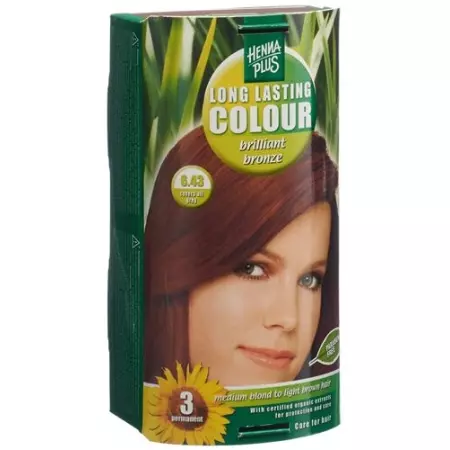 Henna Plus Long Lasting Colour Brilliant Bronze 6.43 Henna Plus Long Lasting Colour Brilliant Bronze 6.43