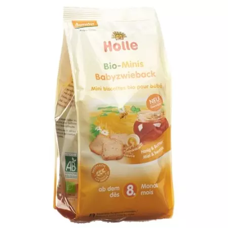 Holle Bio Minis Babyzwieback 100г Holle Bio Minis Babyzwieback 100г