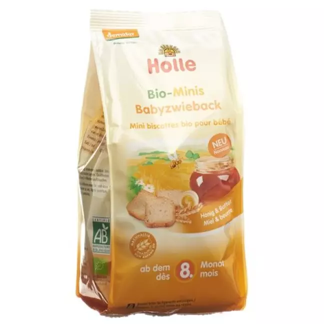 Holle Bio Minis Babyzwieback 100г Holle Bio Minis Babyzwieback 100г