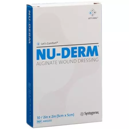 NU-DERM ALGI WUNDAUFL 5X5CM NU-DERM ALGI WUNDAUFL 5X5CM