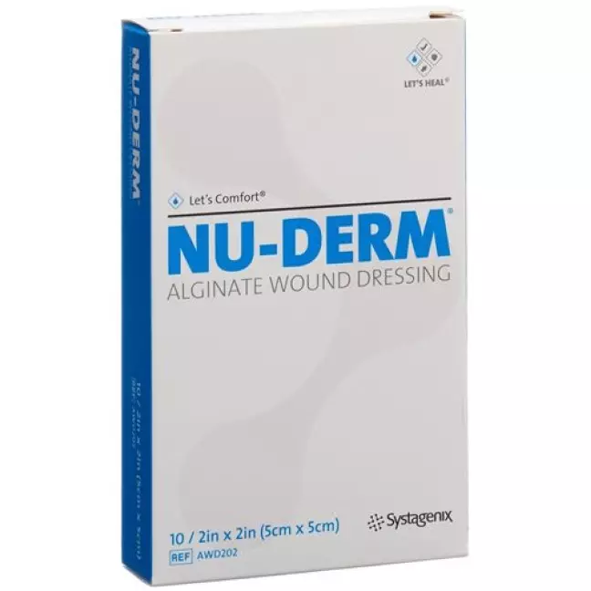 NU-DERM ALGI WUNDAUFL 5X5CM NU-DERM ALGI WUNDAUFL 5X5CM