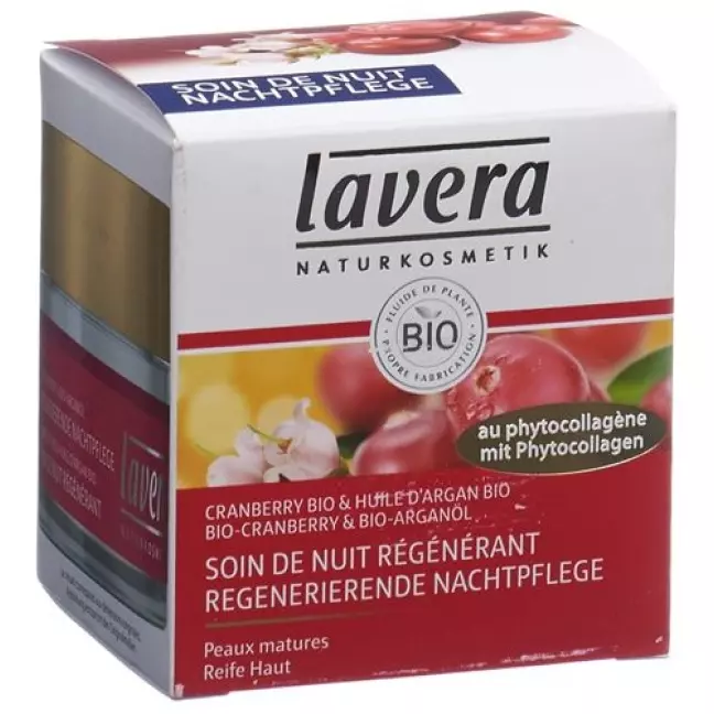 Lavera Regenerierende Nachtpflege Cranberry 50мл Lavera Regenerierende Nachtpflege Cranberry 50мл