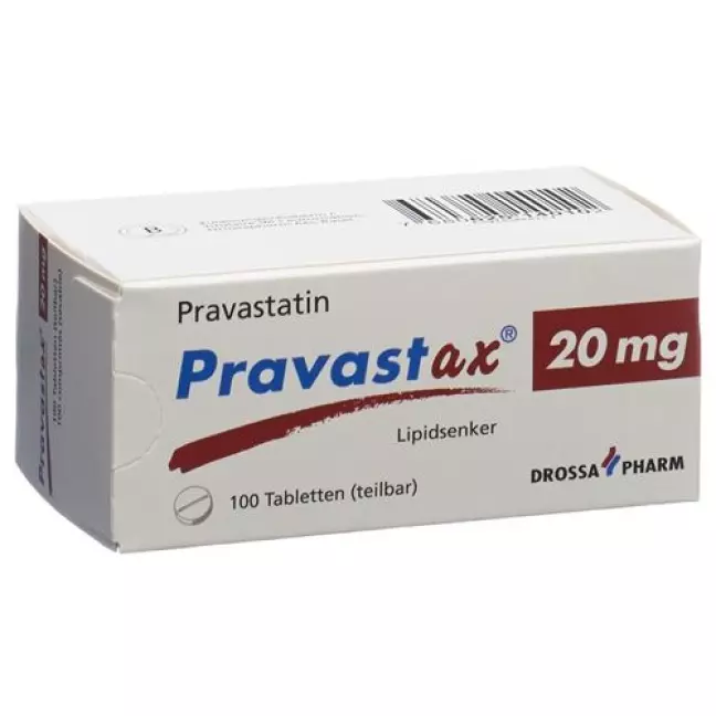 Pravastax 20 mg 100 tablets Pravastax 20 mg 100 tablets