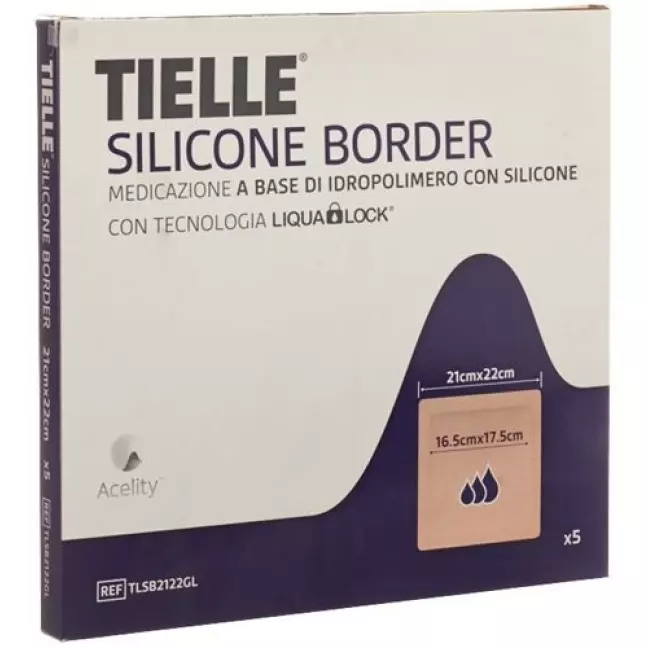 Tielle Silicone Border 21x22cm 5 Stuck Tielle Silicone Border 21x22cm 5 Stuck