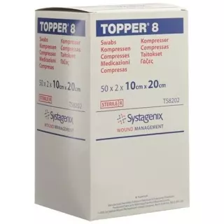 Topper 8 Einmal-Kompressen 10x20см стерильный 50 пакетиков a 2 штуки
