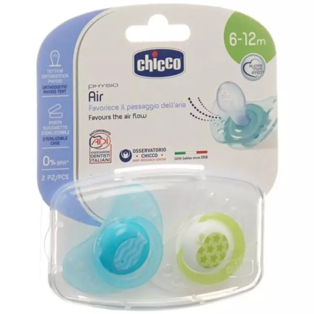 CHICCO PHYS SAUG BLUE 6-12M ID CHICCO PHYS SAUG BLUE 6-12M ID