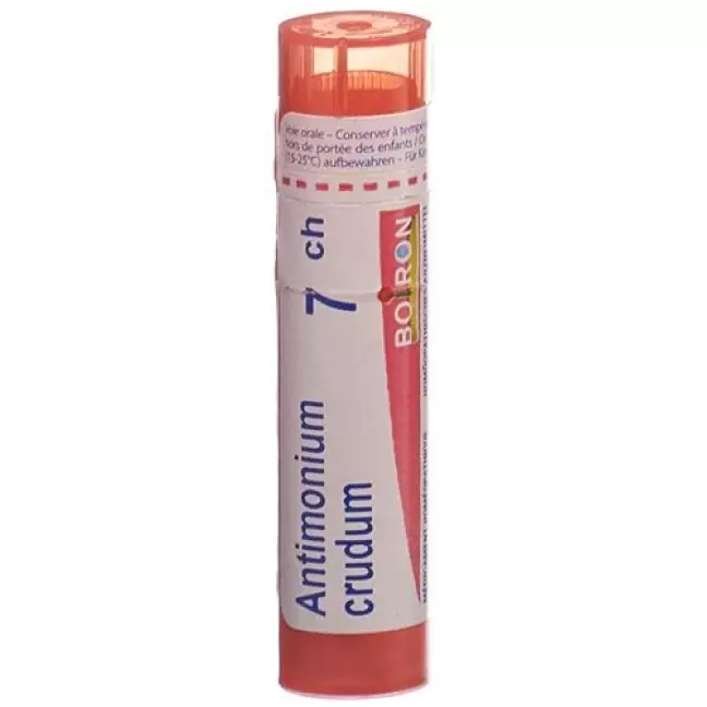 Boiron Antimonium Crudum в гранулах C 7 4г Boiron Antimonium Crudum в гранулах C 7 4г