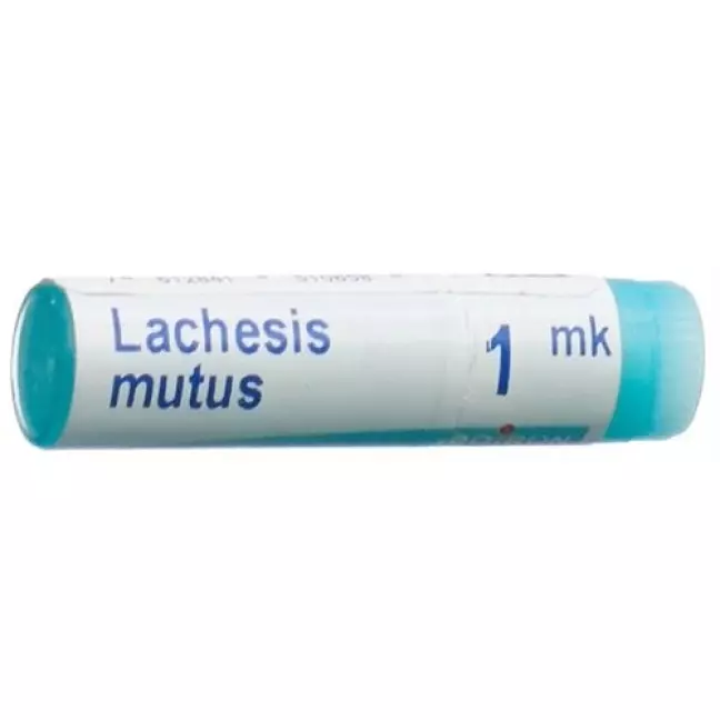 Boiron Lachesis Mutus шарики Mk 1 доза Boiron Lachesis Mutus шарики Mk 1 доза