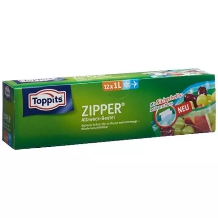 TOPPITS ZIPPER ALLZWECKBEUTEL TOPPITS ZIPPER ALLZWECKBEUTEL