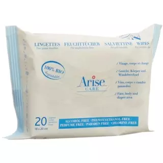Arise Swiss Baby Feuchttucher Traveller 20 штук