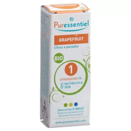 Puressentiel Grapefruit эфирное масло Bio 10мл Puressentiel Grapefruit эфирное масло Bio 10мл