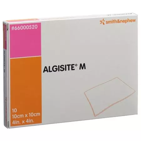 Algisite M Alginat Kompressen 10x10см 10 штук Algisite M Alginat Kompressen 10x10см 10 штук