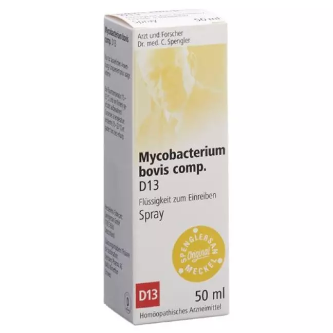 Spenglersan Mycobacter Bovis Comp D 13 спрей 50мл Spenglersan Mycobacter Bovis Comp D 13 спрей 50мл