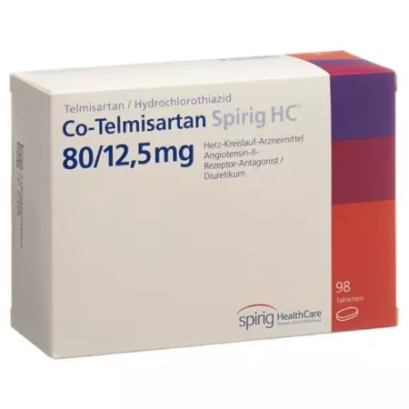 CO-TELMISARTAN SPIR HC 80/ CO-TELMISARTAN SPIR HC 80/