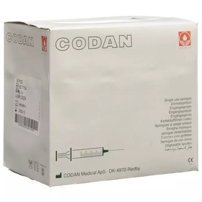 CODAN EINMALSPRI 20ML LUER LOC CODAN EINMALSPRI 20ML LUER LOC