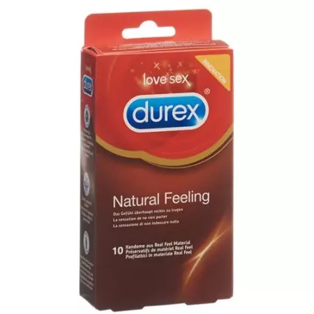 Durex Natural Feeling Praservativ 10 штук Durex Natural Feeling Praservativ 10 штук