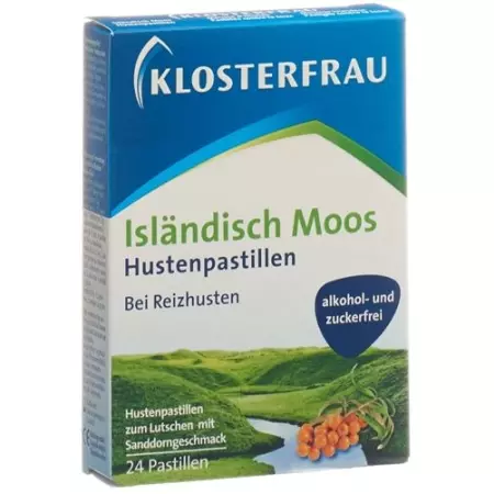 Klosterfrau Islaendisch Moos Pastill Sanddo 24 штуки Klosterfrau Islaendisch Moos Pastill Sanddo 24 штуки