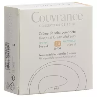 Avene Couvrance Kompakt Make-Up Mat Natur 02 10г