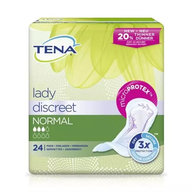 TENA LADY DISCREET NORMAL TENA LADY DISCREET NORMAL