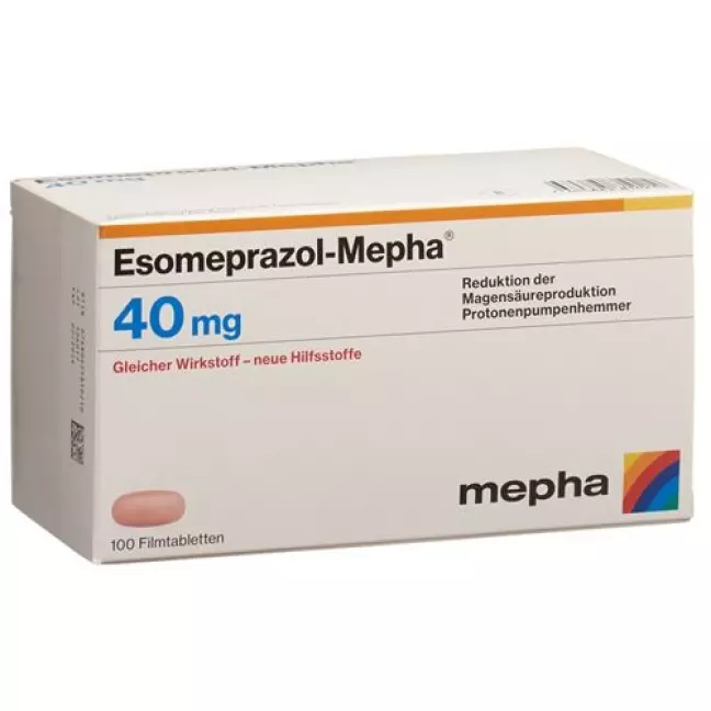 ESOMEPRAZOL MEPHA 40MG ESOMEPRAZOL MEPHA 40MG
