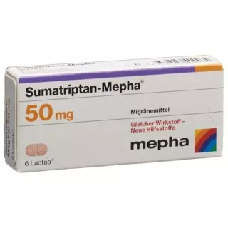 SUMATRIPTAN MEPHA 50MG