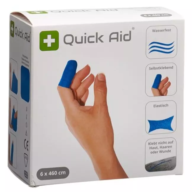 QUICK AID PFL 6X460CM BLAU ROL QUICK AID PFL 6X460CM BLAU ROL